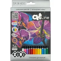 Colored pencils ZiBi Art Line round 36 colors (ZB.2435)