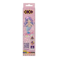 Colored pencils ZiBi Kids line-2 Magic of 6 colors (ZB.2447)