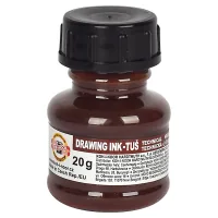 Ink for drawing Koh-i-Noor 20g brown (1417009)