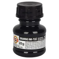 Ink for drawing Koh-i-Noor 20g black (141701)