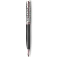 Ручка кулькова Parker SONNET 17 Metal & Grey Lacquer PGT BP (68 232)
