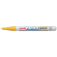 Marker UNI permanent Paint Yellow 0.8-1.2 mm (PX-21.Yellow)