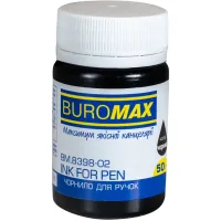 Ink for fountain pens Buromax 50 ml black (BM.8398-02)