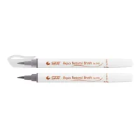 Art marker STA watercolor brush AQUA NATURAL BRUSH 3700, deep gray (STA3700-71)