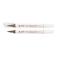 Art marker STA watercolor brush AQUA NATURAL BRUSH 3700, walnut (STA3700-49)