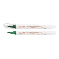 Art marker STA watercolor brush AQUA NATURAL BRUSH 3700, emerald (STA3700-39)