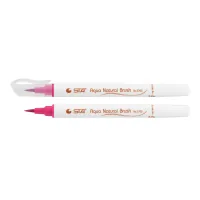 Art marker STA watercolor brush AQUA NATURAL BRUSH 3700, red pink (STA3700-84)