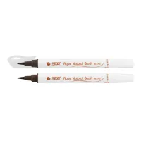 Art marker STA watercolor brush AQUA NATURAL BRUSH 3700, chocolate (STA3700-81)