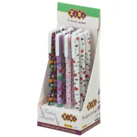 Gel pen ZiBi write-erase for girls Blue 0.5 mm Multi-colored body (ZB.2212-99)