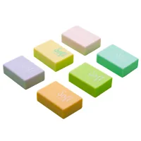 Buromax eraser rectangular PASTEL 29x19.6x10 mm (BM.1128)