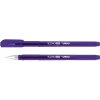 Gel pen Economix TURBO 0.5 mm, purple (E11911-12)