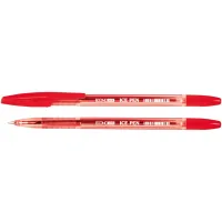Ручка кулькова Economix ICE PEN 0,5 мм , червоний (E10186-03)