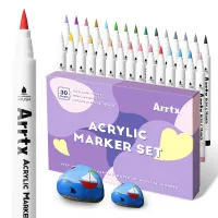 Art marker Arrtx acrylic AACM-0530A, 30 colors (LC303144)