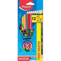 Colored pencils Maped STRONG X12 + 1 graphite. pencil + 1 pencil (MP.862723)