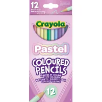 Crayola pastel colored pencils 12 pcs (68-3366)