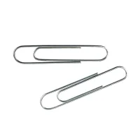 Axent paper clips galvanized 50 mm 100 pcs (cardboard package) (D4115)