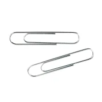 Paper clips Axent galvanized 78 mm 50 pcs (poly bag) (D4116/P)