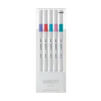 UNI liner set Emott Candy Pop Color 0.4 mm 5 colors (PEM-SY/5C.05CPC)
