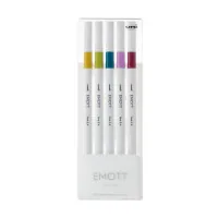 Liner UNI set Emott Retro Color 0.4 mm 5 colors (PEM-SY/5C.08RC)