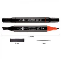 Art marker Santi set alcohol in a bag 60 pcs (390779)