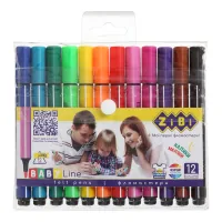 Markers ZiBi BABY Line JUMBO 12 colors (ZB.2807)