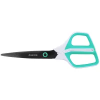 Scissors Axent Titanium 21 cm, white-turquoise (6307-16-A)
