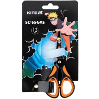 Kite children's scissors with rubber inserts and a pattern on the Naruto blade 13 cm (NR25-148)