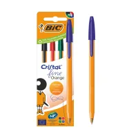 Oil pen Bic Orange, assorted, 4 pcs (bc516337)
