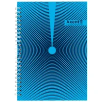 Axent spiral notebook A5 96 sheets, cell, hard cover #32 (8032-32-A)