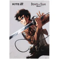 Notebook Kite Attack on Titan A5, 50 sheets, grid (AT25-194)