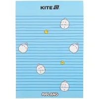 Блокнот Kite Molang A5, 50 аркушів, клітинка (ML25-194-1)