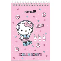 Hello Kitty spiral notebook Kite A6, 48 sheets, unlined (HK25-196-1)
