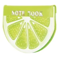 Notebook Maxi PU shaped B6, 80 sheets, cream paper, line (MX26265)