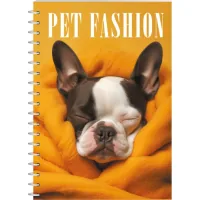 Notebook Economix A5 plastic cover, spiral, 80 sheets, cell (E21958-01)