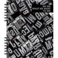 Notebook Optima B5 plastic cover, spiral, 60 sheets, cell (O25919)