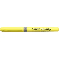 Marker Bic text separator Grip, yellow (bc811935)