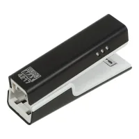 Stapler Buromax plastic, 20 sheets, (staples #24; 26), 129.6 x 38.9 x 59.2 mm, black (BM.4217-01)