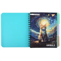 Notebook Yes A5 Dreamer animals 144 sheets plastic cover (681972)