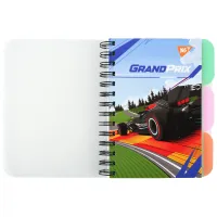 Notebook Yes B6 Grand prix 144 sheets plastic cover (681983)