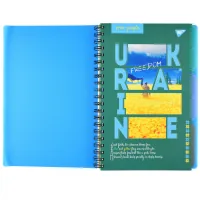 Yes notebook A4 Land of the free 144 sheets plastic cover (681948)