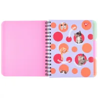 Notebook Yes A5 Let's be 144 sheets plastic cover (681963)