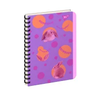 Notebook Yes B6 Let's be 144 sheets plastic cover (681987)