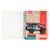 Notebook Yes A5 Off road vehicle 144 sheets plastic cover (681957)