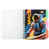 Notebook Yes B6 Space adventure 144 sheets plastic cover (681975)