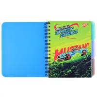 Yes A5 notebook Street knight 144 sheets plastic cover (681965)