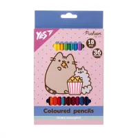 Colored pencils Yes Pusheen 18 pcs 36 col. (290769)