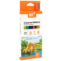 Colored pencils Yes Orange Line 24 colors with sharpener (290754)