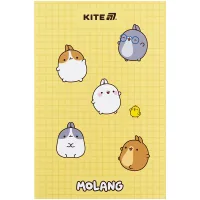 Notebook Kite A5 Molang thermal binder, 64 sheets, unlined (ML25-193)
