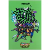 Блокнот Kite А5 Ninja Turtles 1 термобіндер, 64 аркуші, нелінований (NT25-193-1)