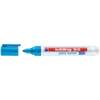 Marker Edding Glass e-95 1.5-3 mm round blue (e-95/10)